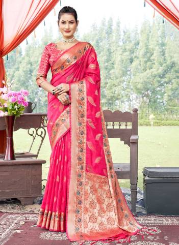 Krisna By Sangam Organza Festive Wear Saree Collection